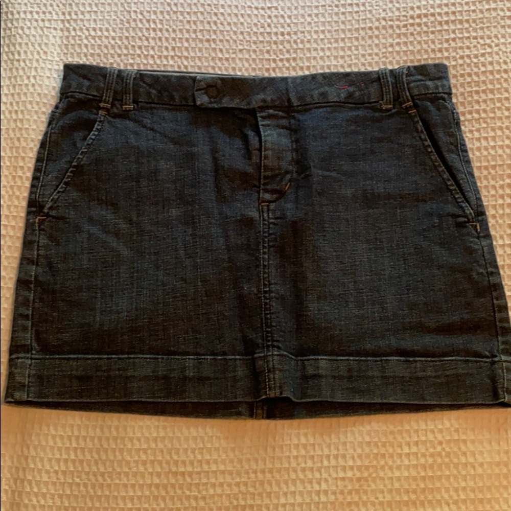 Gap jean skirt